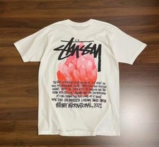Stussy shirt white for sale  SOWERBY BRIDGE