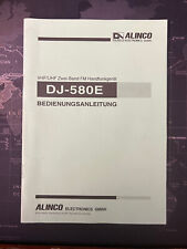 Alinco 580 bedienungsanleitung usato  Milano