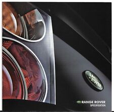 Range rover specifications for sale  UK