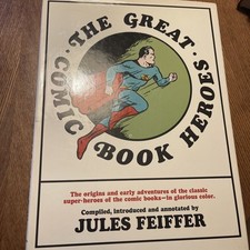 The Great Comic Book Heroes, Jules Feiffer, 1965, HC comprar usado  Enviando para Brazil