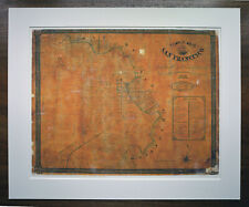 1852 map san for sale  Eugene