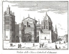 Toledo spagna veduta usato  Reggio Emilia