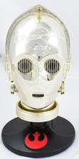 Capacete miniatura autografado Anthony Daniels C-3PO Star Wars - Beckett com holograma comprar usado  Enviando para Brazil