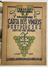 Rara publicação de vinhos franceses portugueses de 1938 Wine Congress, usado comprar usado  Enviando para Brazil