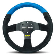 Volante de corrida Sabelt Renault Sport RS Clio Cup preto azul Alcantara 330mm comprar usado  Enviando para Brazil