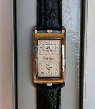 Vintage Walter Hagen Relógio Tempo Duplo Nova Bateria Pulseira de Couro comprar usado  Enviando para Brazil