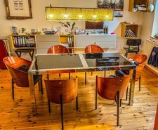 Esstisch vintage chrom gebraucht kaufen  Aachen