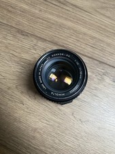 Minolta 50mm rokkor gebraucht kaufen  Ubstadt-Weiher
