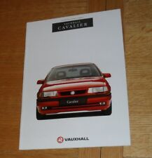 Vauxhall cavalier brochure for sale  FAREHAM