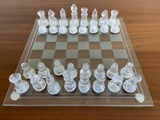 Small glass chess for sale  SOUTH CROYDON