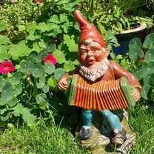Alter gartenzwerg akkordeon gebraucht kaufen  München