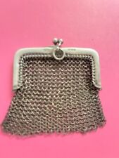 Antique silver chainmail for sale  CHESTER