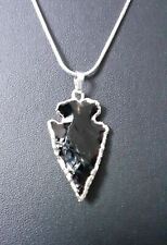 Black obsidian necklace for sale  LIVERPOOL