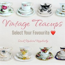 Vintage teacups trios for sale  WINSFORD