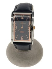TECHNOS T9275 relógio analógico de quartzo couro marrom estilo elegante excelente Japão comprar usado  Enviando para Brazil