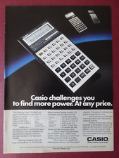 1986 pub casio d'occasion  Expédié en Belgium