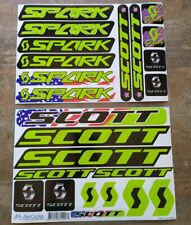 SCOTT USA Spark Cross Quadro De Bicicleta Mountain País decalques adesivos Kit Mtb Bmx comprar usado  Enviando para Brazil