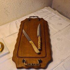 Holzbrett metall griffen gebraucht kaufen  Herborn