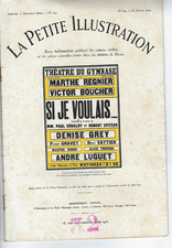 Petite illustration théâtral d'occasion Petite illustration théâtral d'occasion  Châtillon-en-Bazois
