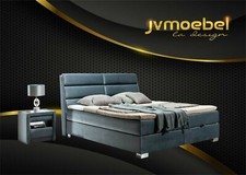 Łóżko tekstylne 2x stolik nocny 3 szt. Zestaw do sypialni Meble Nowoczesne, używany na sprzedaż  PL