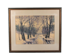 Vintage winter forest for sale  Ocala