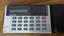 Calcolatrice sharp. vintage usato  Trevenzuolo