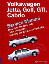 VOLKSWAGEN MANUAL JETTA GOLF GTI OFICINA DE REPARO DE SERVIÇO BENTLEY 1993-2002 LIVRO VW comprar usado  Enviando para Brazil