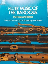 Flute music baroque for sale  RIPON