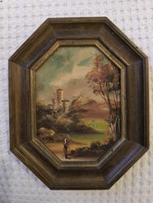 Quadro paesaggio miniatura usato  Torgiano
