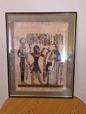 Papyrus égyptien vintage d'occasion  Plouarzel