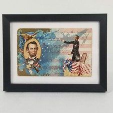 Antique framed lincoln for sale  Lowell