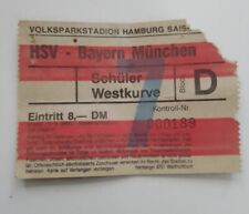 Alte eintrittskarte hsv gebraucht kaufen  Groß Wittensee