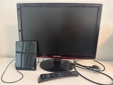 Samsung black television for sale  DIDCOT