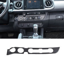 Botão de ar condicionado preto fosco acabamento quadro para Toyota Tacoma 2016-22 comprar usado  Enviando para Brazil
