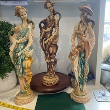 Vintage oriental figurine for sale  MORDEN