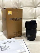 Lente Nikon AF-S NIKKOR 35mm f/1.8G ED com filtro de capô e caixa – Para peças comprar usado  Enviando para Brazil