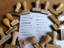 Ddr stempel büro gebraucht kaufen  Chemnitz