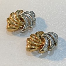 Clipes de sapato vintage dourado e prata robusto anos 1980 acessório para sapatos comprar usado  Enviando para Brazil