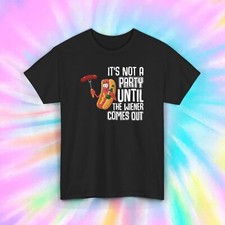 Usado, Camiseta Funny Hot Dog | Camiseta Wiener Party BBQ | Camiseta Grill Cookout Humor | P-5XL comprar usado  Enviando para Brazil