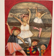 Litografía Original Graciela Rodo Boulanger "Andante" de la Suite "Movimientos" segunda mano  Embacar hacia Mexico