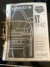 Manuel injection monopoint d'occasion  Le Creusot