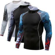 Usado, Camisa de natação masculina manga longa proteção solar UV secagem rápida camisa solar para natação comprar usado  Enviando para Brazil