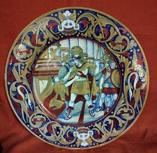 Piatto ceramica firmato usato  Vicoforte
