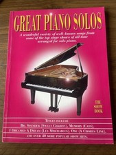 Great piano solos for sale  STONE