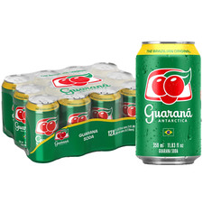 Guaraná Antártica, o refrigerante guaraná original brasileiro, regular, fl oz 11,83 (P comprar usado  Enviando para Brazil