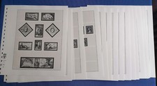 Feuilles album lindner d'occasion  Granville