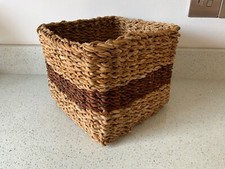 Seagrass storage basket for sale  RAMSGATE