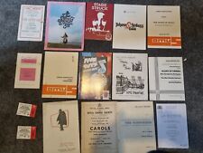 Joblot theatre programmes for sale  THIRSK