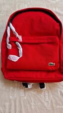 Zaino lacoste rosso usato  Grazzanise