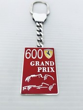 Ferrari keyring silver usato  Italia